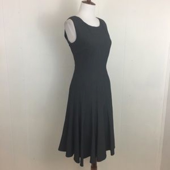 Calvin Klein Crew Neck Seamed Dress - Picture 2 of 7